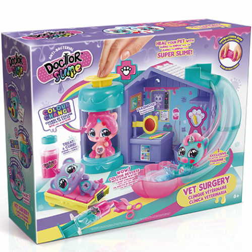Doctor Slime Pet Vet Slime Állatorvos klinika játékszett