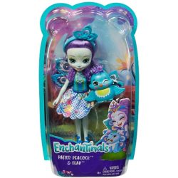 Enchantimals Patter Peacock és Flap játékfigura