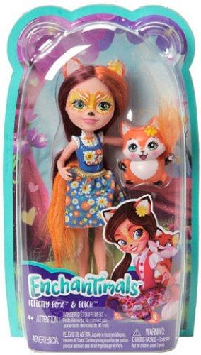 Enchantimals Felicity fox és Flick játékfigura