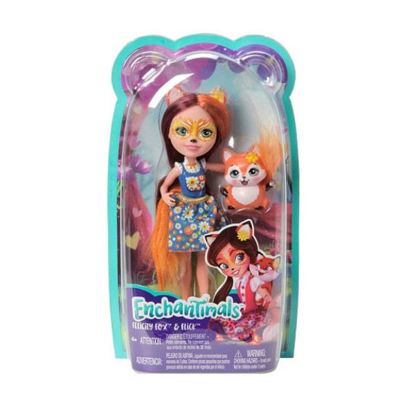 Enchantimals Felicity fox és Flick játékfigura