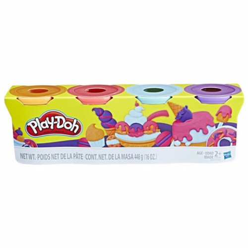 Play-Doh: 4 darabos gyurma készlet
