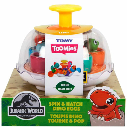 Toomies: Jurassic World pörgő dínó tojások játékszett