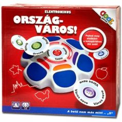 Ország - Város elektronikus társasjáték