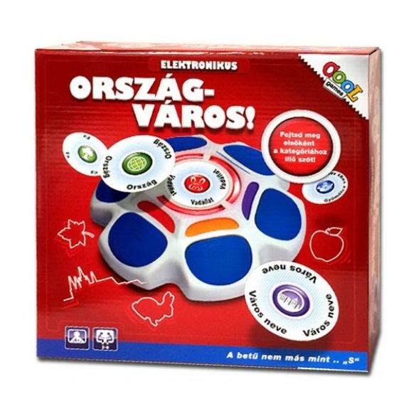 Ország - Város elektronikus társasjáték