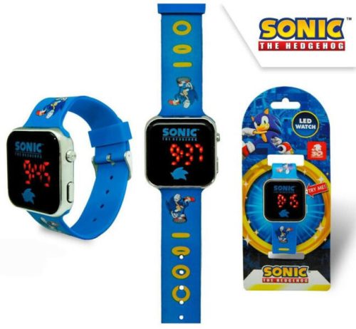 Sonic, a sündisznó Coin Chase digitális LED karóra