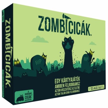 Zombicicák társasjáték