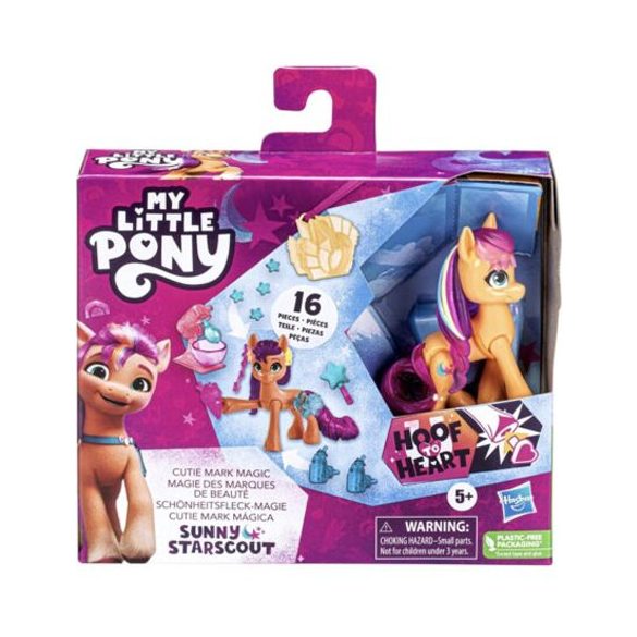 Hasbro Én kicsi Pónim: Cutie Mark Magic - Sunny Starscount játékszett - Hasbro 