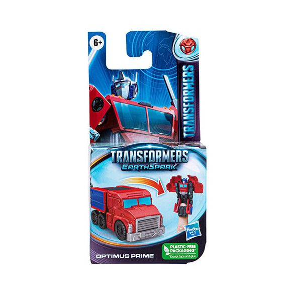 Hasbro Transformers Earthspark egylépésben átalakuló Optimus Prime figura 6cm - Hasbro 