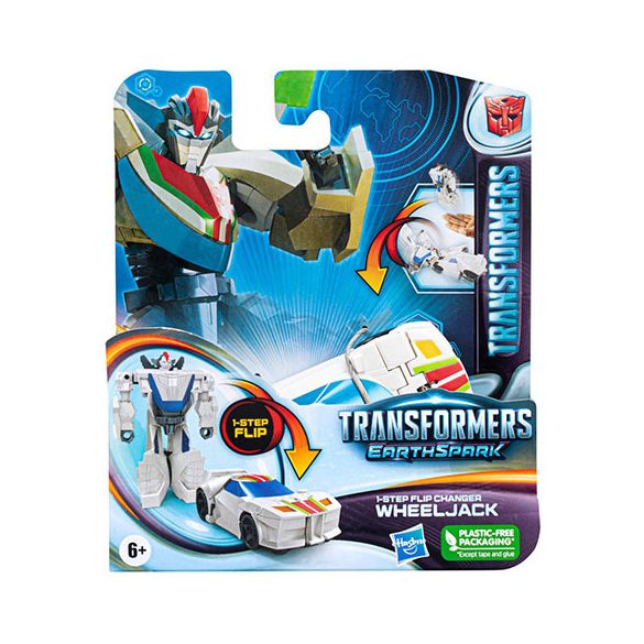Hasbro Transformers Earthspark egylépésben átalakuló Wheeljack figura 10cm - Hasbro (