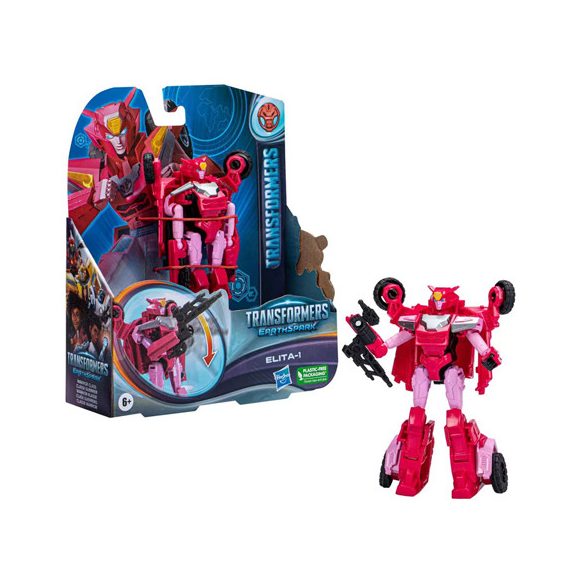 Hasbro Transformers: Earthspark Warrior - Elita-1 átalakítható robot figura - Hasbro 