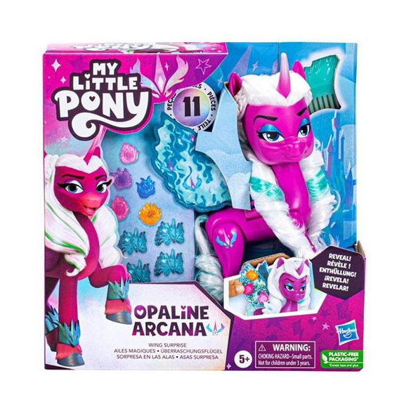 Én kicsi Pónim: Szárnyas meglepetés Opaline Arcana figuraszett 