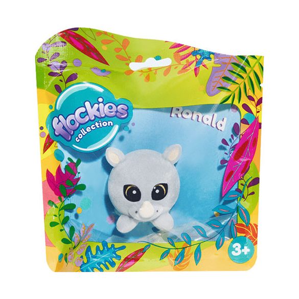 Flockies játékfigura : 1.széria - Orrszarvú Roland