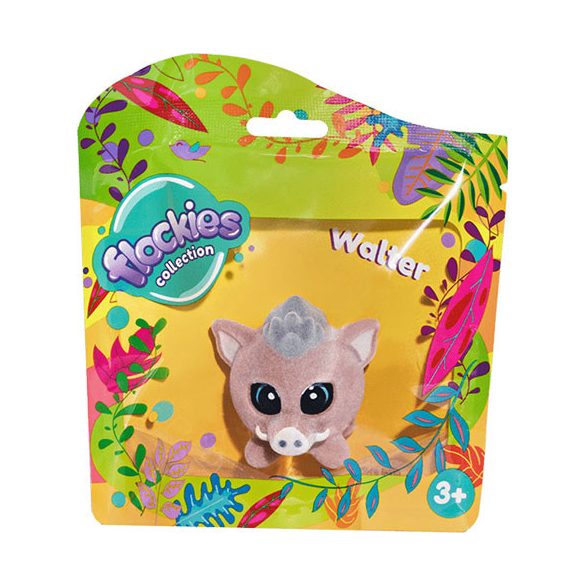 Flockies játékfigura: 1. széria - Varacskos Disznó Walter