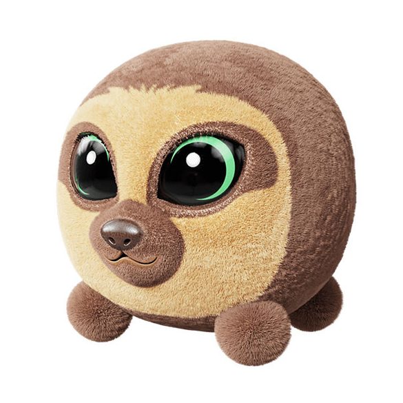 Flockies játékfigura: 1. széria - Lajhár Steven