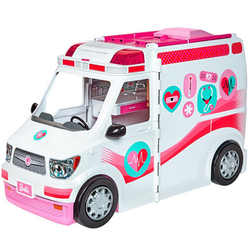 Barbie mentőautó fénnyel és hanggal