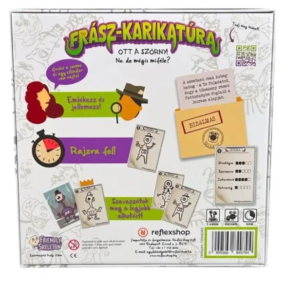 Frászkarikatúra társasjáték