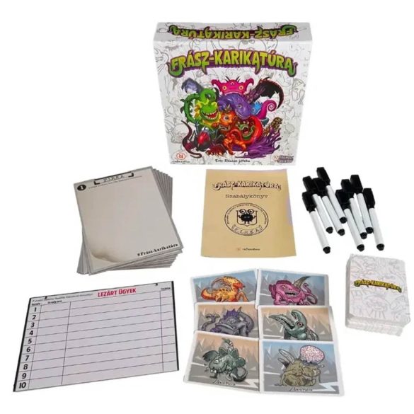 Frászkarikatúra társasjáték