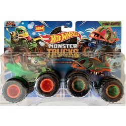   Mattel Hot Wheels Monster Trucks: Demolition Doubles Duck N', Roll vs Piran-Ahhhh 2db-os monster kisautó