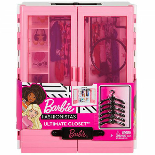 Mattel Barbie Fashionista öltözőszekrény