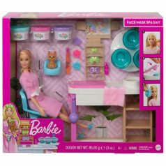   Barbie feltöltődés szépségszalon játékszett kiegészítőkkel
