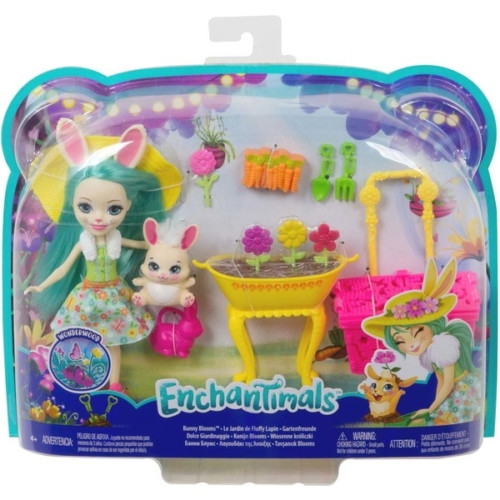 Mattel Enchantimals: Fluffy Bunny és Mop