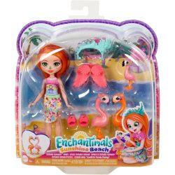   Enchantimals: Florinda flamingó családja játékszett - Mattel