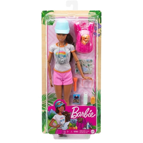 Barbie: Feltöltődés túrázó Barbe baba