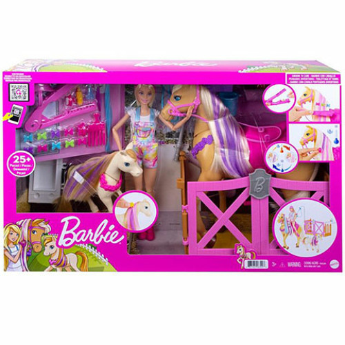 Mattel Barbie - Stílusvarázs Lovarda Játékszett