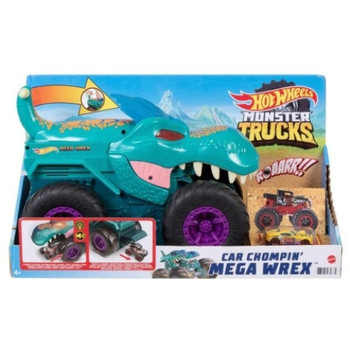 Hot Wheels: Monster Trucks autófaló Mega Wrex