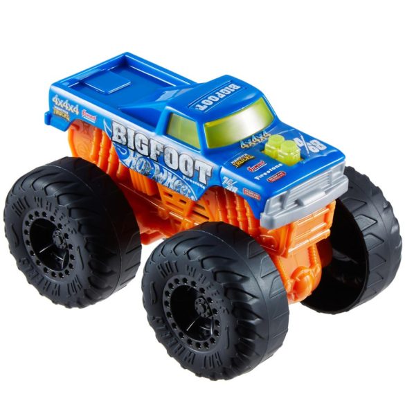 Hot Wheels Monster Trucks: Bigfoot 4x4x4 monster autó fény és hangeffektekkel 1/43 - Mattel