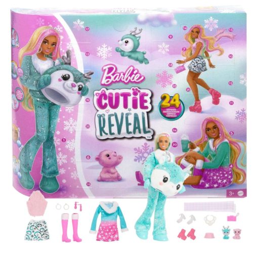 Barbie Cutie Reveal Adventi naptár