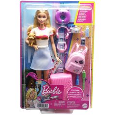   Mattel Barbie: Dreamhouse Adventures utazó Barbie baba kiegészítőkkel 
