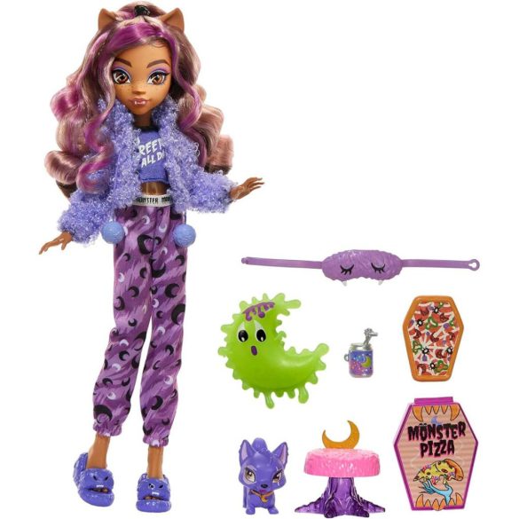 Monster High: Creepover party baba - Clawdeen Wolf 