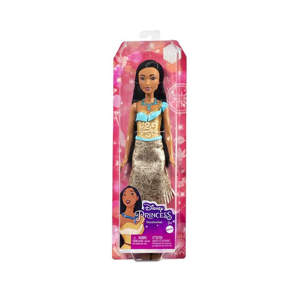 Mattel Disney Hercegnők: Csillogó Pocahontas hercegnő baba - Mattel 