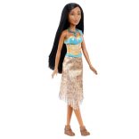 Mattel Disney Hercegnők: Csillogó Pocahontas hercegnő baba - Mattel 
