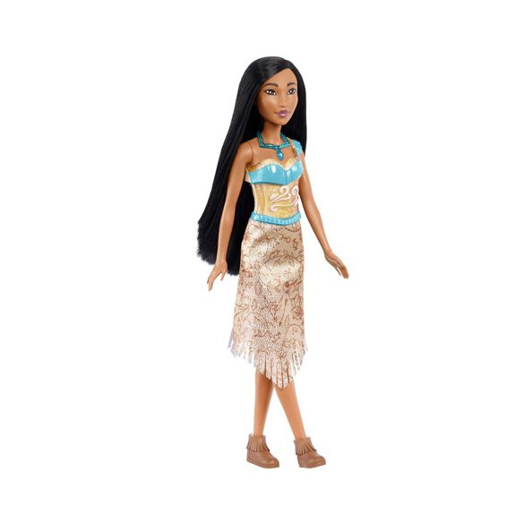 Mattel Disney Hercegnők: Csillogó Pocahontas hercegnő baba - Mattel 