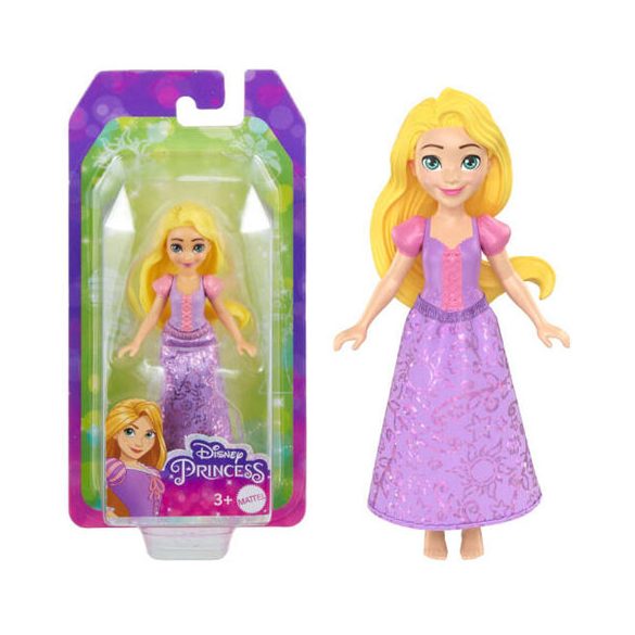 Mattel Disney Hercegnők: Mini Aranyhaj hercegnő baba - Mattel 