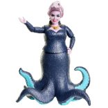 Disney A kis hableány : Ursula tengeri  boszorkány baba kék ruhában 30 cm 