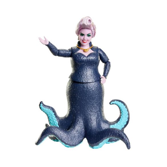 Disney A kis hableány : Ursula tengeri  boszorkány baba kék ruhában 30 cm 