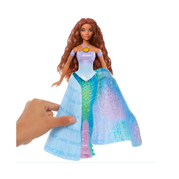 Disney A kis hableány : Átváltozó Ariel baba 30cm 