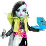 Monster High: Szörnyen jó barátok titkai - Rémes fények Frankie Stein baba - Mattel