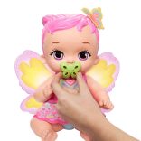 My Garden Baby: Édi-Bébi Meggyógyítalak - Rózsaszín pillangó 30 cm baba