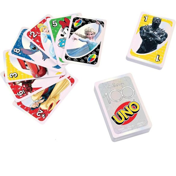 UNO kártyajáték - Disney 100. évforduló