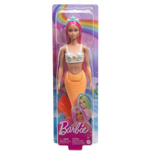 Barbie Dreamtopia sellő rózsaszín hajjal