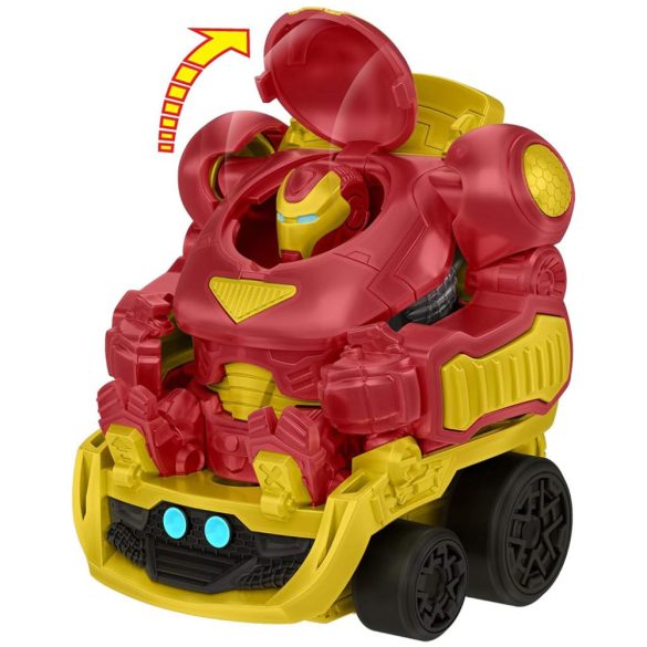 Hot Wheels RacerVerse: Hulkbuster Vasemberes autószállító kamion