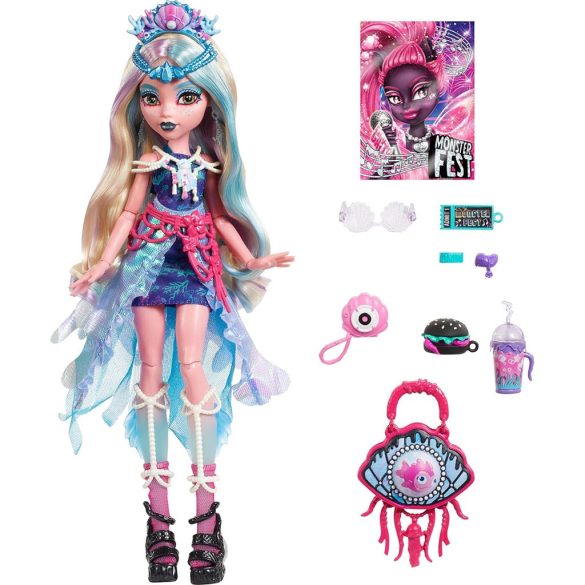 Monster High: Monster Mulatság baba - Lagoona - Mattel