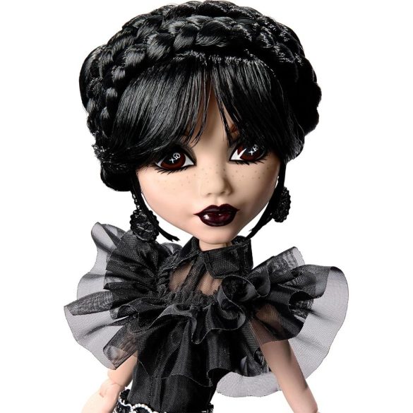 Monster High x Wednesday: Wednesday baba báli ruhában