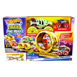 Hot Wheels Monster Trucks: Power Smasher Hajsza pályaszett
