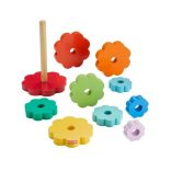 Fisher-Price: Wood Fa Gyűrűpiramis fejlesztő játék