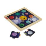 Fisher-Price: Naprendszer fa kirakós táblácska